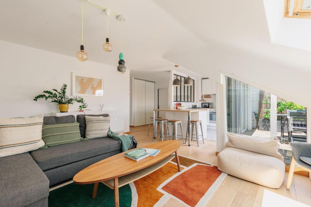 Little Bibi Terrace - Cote Des Basques And Private Garage Apartment Biarritz Exterior photo
